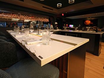 Fahrenheit Restaurant Chefs Table in Cleveland - Residences at 55